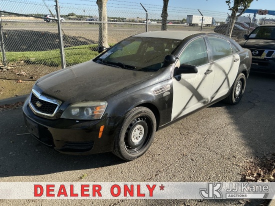 (Dixon, CA) 2011 Chevrolet Caprice Police 4-Door Sedan Runs & Moves)(Engine Performance Concerns-Eng