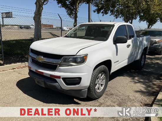 (Dixon, CA) 2016 Chevrolet Colorado Extended-Cab Pickup Truck Runs & Moves) (Dash Warning Indicators