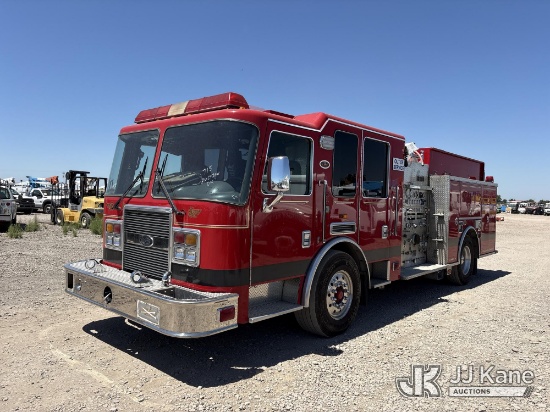(Dixon, CA) 2006 KME Fire Truck Runs & Moves, Operating Conditions Unknown