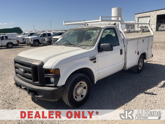 (Dixon, CA) 2008 Ford F-250 SD Service Truck Runs & Moves) (Code: P0707