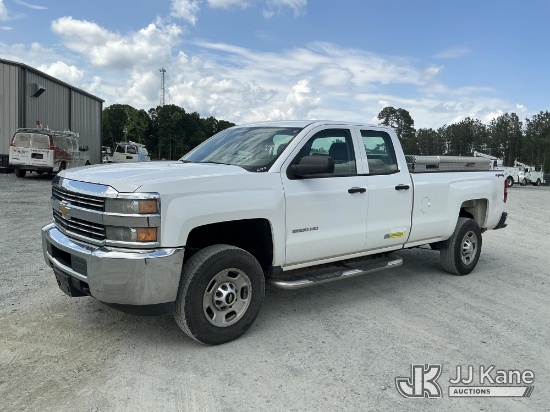 (China Grove, NC) 2015 Chevrolet Silverado 2500HD 4x4 Extended-Cab Pickup Truck Runs & Moves