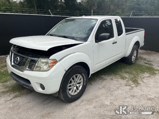 (Tampa, FL) 2014 Nissan Frontier Extended-Cab Pickup Truck, State of Florida Unit Runs & Moves) (Eng