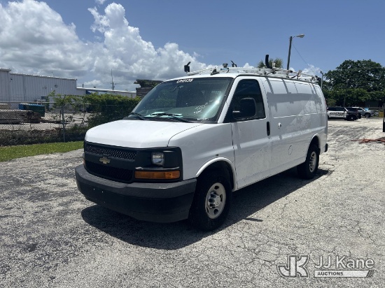 (West Palm Beach, FL) 2017 Chevrolet Express G2500 Cargo Van Not Running, Condition Unknown) ( Exter