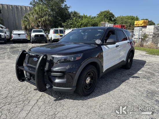 (West Palm Beach, FL) 2020 Ford Explorer AWD Police Interceptor 4-Door Sport Utility Vehicle Runs &