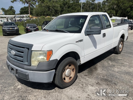 (Ocala, FL) 2009 Ford F150 Extended-Cab Pickup Truck Runs & Moves) (Coolant Leak, Check Engine Light