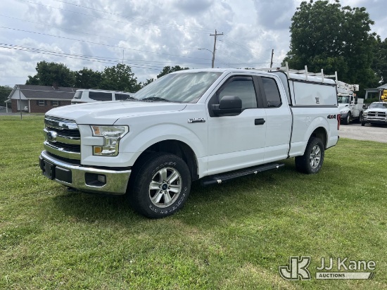 (Trenton, TN) 2016 Ford F150 4x4 Extended-Cab Pickup Truck, Electric Cooperative Owned Runs & Moves