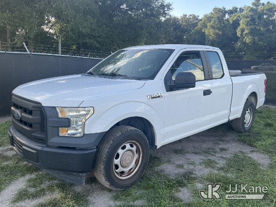 (Tampa, FL) 2017 Ford F150 Extended-Cab Pickup Truck, State of Florida Unit Runs & Moves) (FL Reside