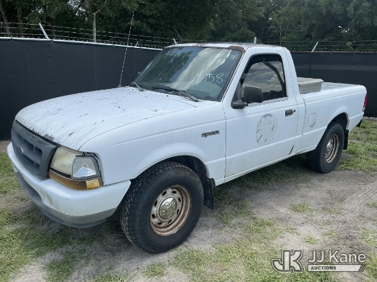 (Tampa, FL) 2000 Ford Ranger Pickup Truck, State of Florida Unit Runs & Moves) (FL Residents Purchas