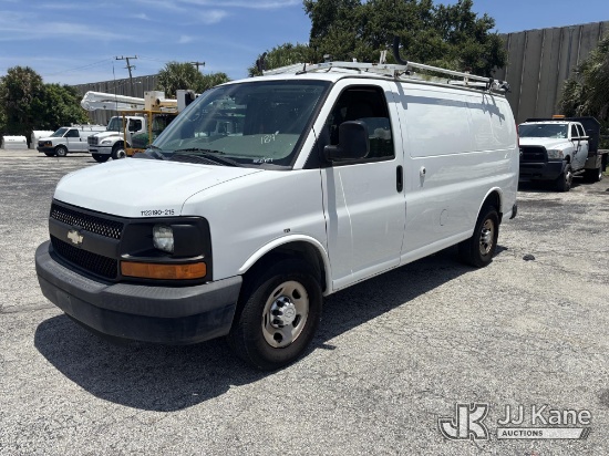 (West Palm Beach, FL) 2015 Chevrolet Express G2500 Cargo Van Runs & Moves) (Exterior Defects-See Pic