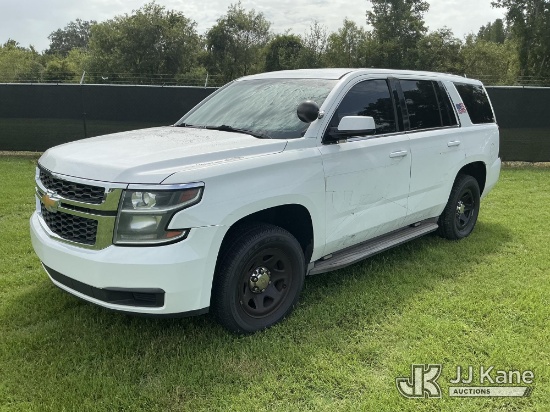 (Tampa, FL) 2015 Chevrolet Tahoe Police 4-Door Sport Utility Vehicle, City of Temple Terrace Unit Ru