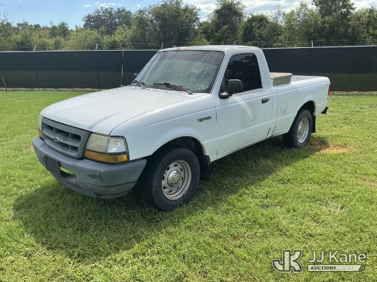(Tampa, FL) 2000 Ford Ranger Pickup Truck, State of Florida Unit Runs & Moves) (Engine Performance I