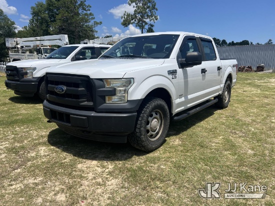 (Defuniak Springs, FL) 2017 Ford F150 4x4 Crew-Cab Pickup Truck, (Co-op Owned) Runs & Moves