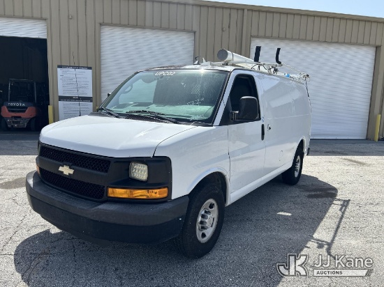 (West Palm Beach, FL) 2013 Chevrolet Express G2500 Cargo Van Runs & Moves) (Exterior & Interior Defe