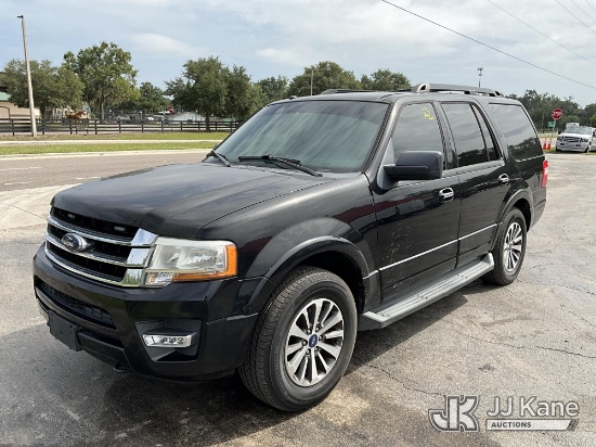 (Ocala, FL) 2017 Ford Expedition 4-Door Sport Utility Vehicle, Former Police Vehicle Runs & Moves) (