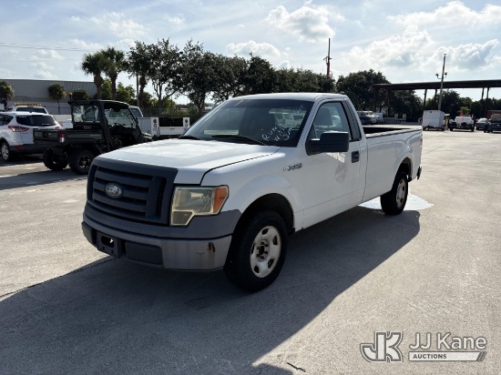 (Riviera Beach, FL) 2009 Ford F150 Pickup Truck Runs & Moves) (Exterior Defects-See Photos