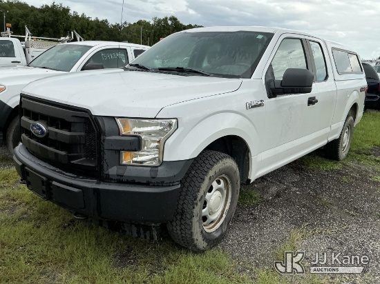 (Tampa, FL) 2017 Ford F-150 Extended-Cab Pickup Truck, State of Florida Unit Not Running, Condition