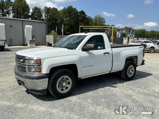 (China Grove, NC) 2014 Chevrolet Silverado 1500 Pickup Truck Runs & Moves) (Windshield Deficiencies