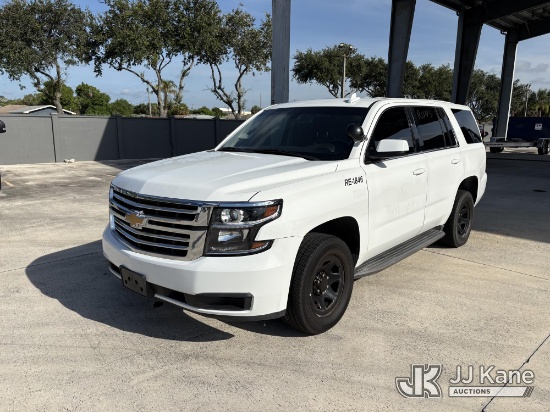 (Riviera Beach, FL) 2018 Chevrolet Tahoe Police 4-Door Sport Utility Vehicle, Former Police Vehicle