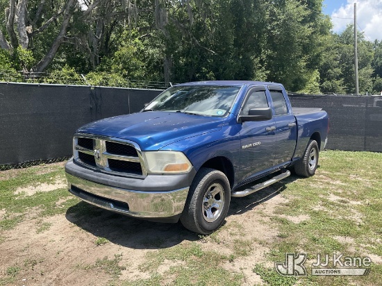 (Tampa, FL) 2011 RAM 1500 Crew-Cab Pickup Truck Runs & Moves) (Transmission Performance Concerns, Da
