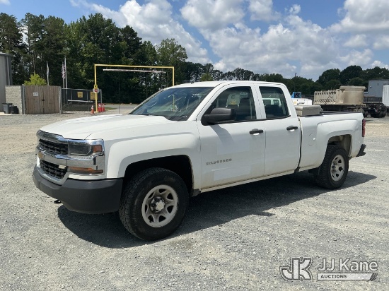 (China Grove, NC) 2016 Chevrolet Silverado 1500 4x4 Extended-Cab Pickup Truck Runs & Moves