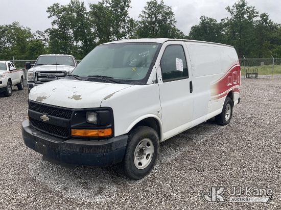 (Verona, KY) 2012 Chevrolet Express G2500 Cargo Van Not Running, Condition Unknown) (Engine Taken Ap