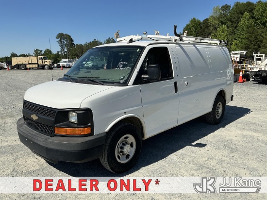 (China Grove, NC) 2016 Chevrolet Express G2500 Cargo Van Runs & Moves) (Check Engine Light On