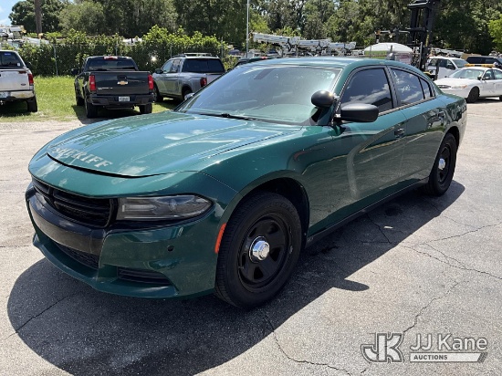 (Ocala, FL) 2017 Dodge Charger Police 4-Door Sedan, Former Police Vehicle Runs & Moves, Runs HOT, D