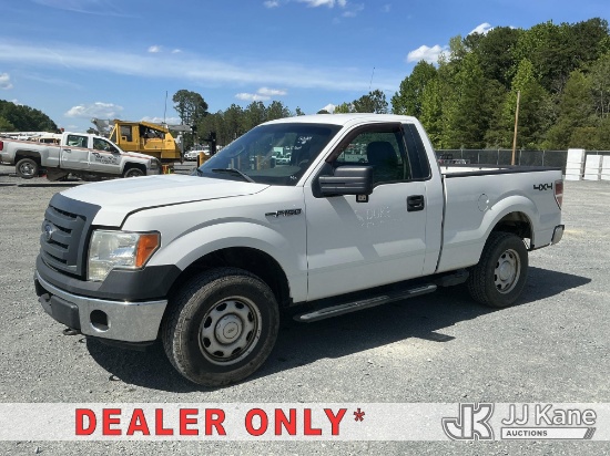 (China Grove, NC) 2012 Ford F150 4x4 Pickup Truck Duke Unit) (Runs & Moves) (Dash Warning Indicators