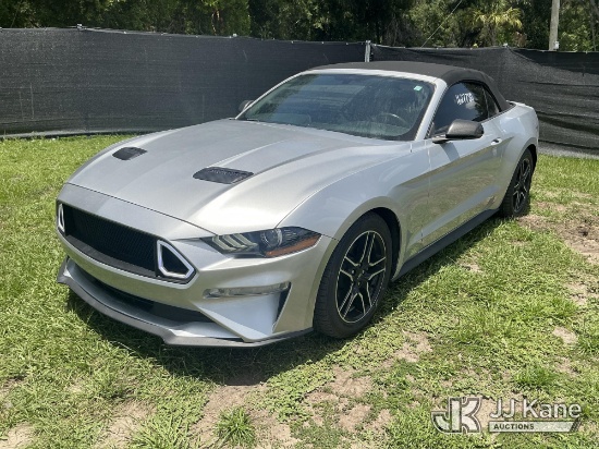 (Tampa, FL) 2018 Ford Mustang EcoBoost Premium Convertible 2-Door Sport Coupe Runs & Moves) (FL Resi