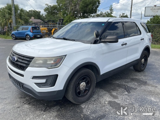 (Ocala, FL) 2017 Ford Explorer AWD Police Interceptor 4-Door Sport Utility Vehicle Runs & Moves) (Ju