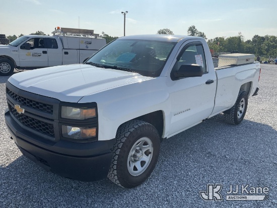 (Verona, KY) 2015 Chevrolet Silverado 1500 4x4 Pickup Truck Runs & Moves) (Transmission Performance