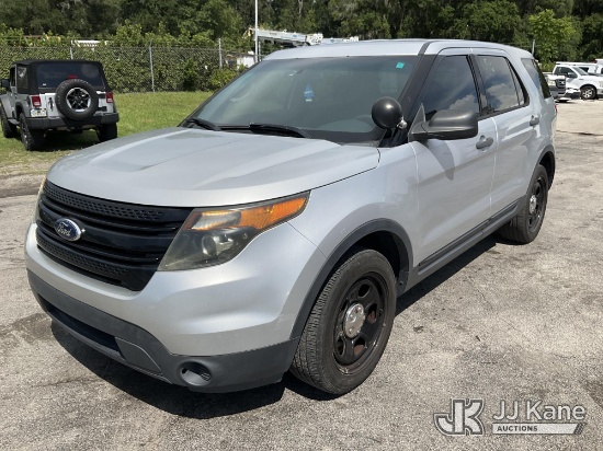(Ocala, FL) 2014 Ford Explorer AWD Police Interceptor 4-Door Sport Utility Vehicle Runs & Moves