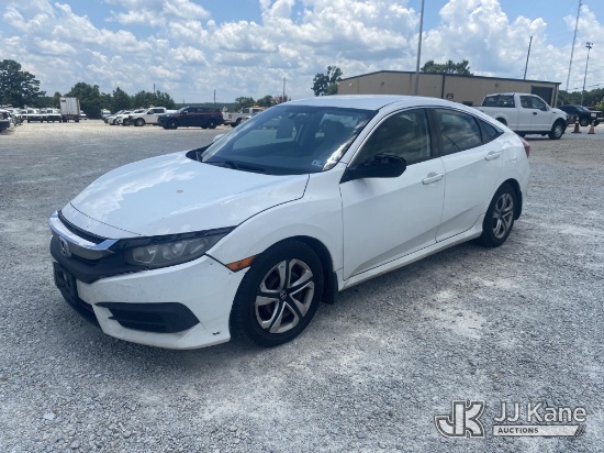 (Villa Rica, GA) 2016 Honda Civic 4-Door Sedan Runs & Moves) (Dash Warning Indicators On, Exterior D