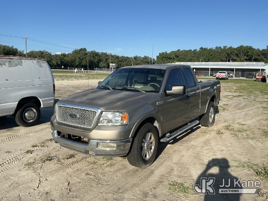 (Tampa, FL) 2004 Ford F150 4x4 Extended-Cab Pickup Truck, State of Florida Unit Not Running, Conditi
