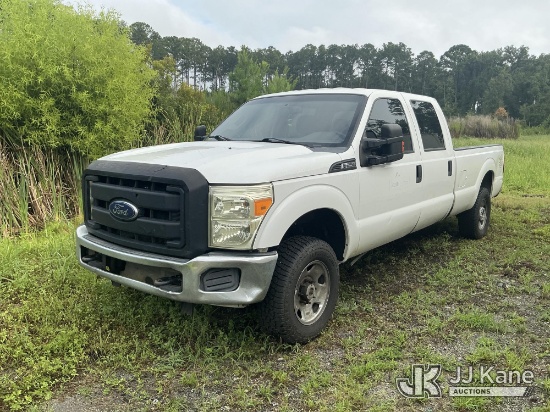 (Ridgeland, SC) 2016 Ford F250 4x4 Crew-Cab Pickup Truck Runs Rough, Engine Performance Concerns, Sh