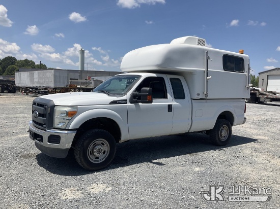 (China Grove, NC) 2016 Ford F250 4x4 Extended-Cab Pickup Truck Runs & Moves) (Exterior Defects