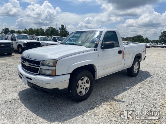 (Villa Rica, GA) 2006 Chevrolet Silverado 1500 4x4 Pickup Truck Runs & Moves