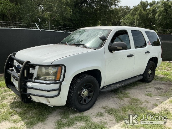 (Tampa, FL) 2013 Chevrolet Tahoe Police Sport Utility Vehicle, City of Temple Terrace Unit Runs & Mo