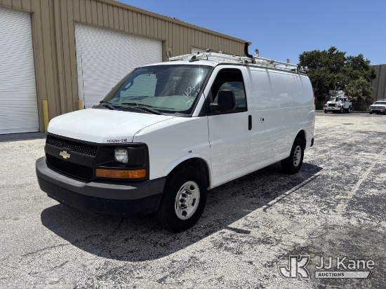 (West Palm Beach, FL) 2016 Chevrolet Express G2500 Cargo Van Runs & Moves) (Exterior Defects-See Pic