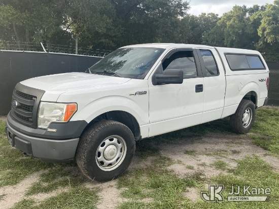 (Tampa, FL) 2013 Ford F-150 Extended-Cab Pickup Truck, State of Florida Unit Runs & Moves) (FL Resid