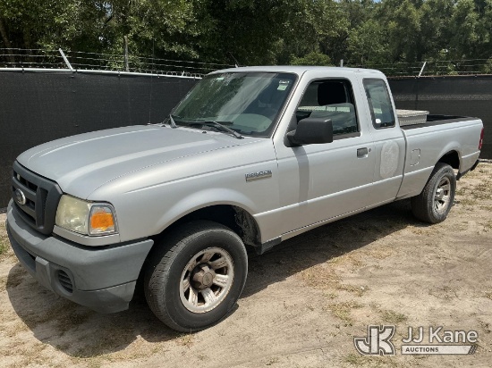 (Tampa, FL) 2011 Ford Ranger Extended-Cab Pickup Truck, State of Florida Unit Runs & Moves) (Exterio