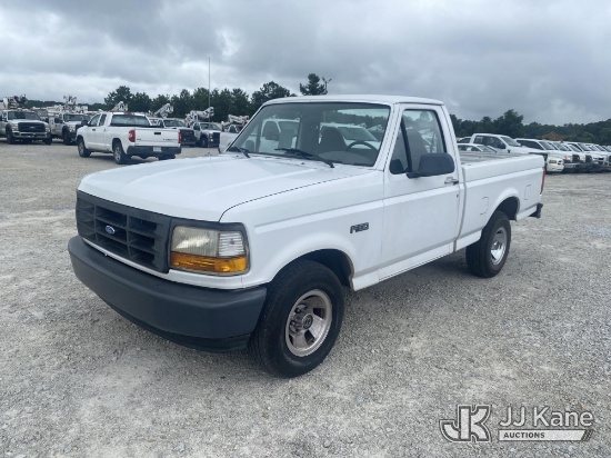 (Villa Rica, GA) 1996 Ford F150 Pickup Truck Runs & Moves) (Dash Warning Indicators On