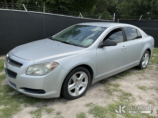 (Tampa, FL) 2011 Chevrolet Malibu Fleet 4-Door Sedan, State of Florida Unit Runs & Moves) (Exterior