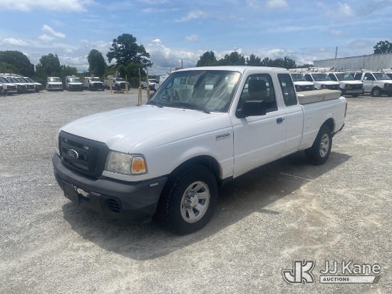 (Villa Rica, GA) 2010 Ford Ranger Extended-Cab Pickup Truck, Coop Unit. Runs & Moves) (Dash Warning