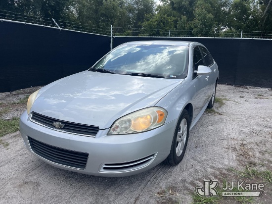 (Tampa, FL) 2011 Chevrolet Impala 4-Door Sedan, State of Florida Unit Runs & Moves) (FL Residents Pu