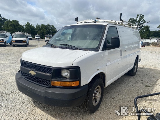 (Villa Rica, GA) 2015 Chevrolet Express 2500 Cargo FFV Cargo Van Not Running, Condition Unknown, Mis