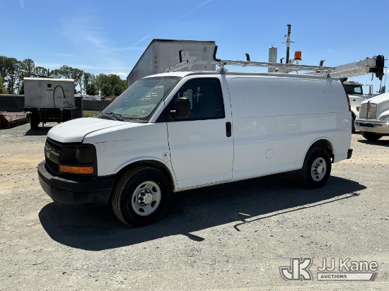 (China Grove, NC) 2012 Chevrolet Express G2500 Cargo Van Not Running, Condition Unknown