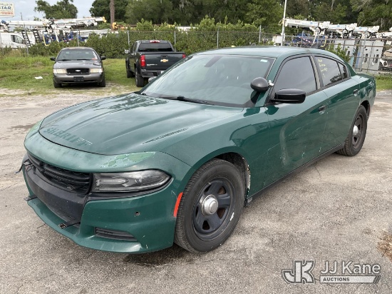 (Ocala, FL) 2018 Dodge Charger Police Package 4-Door Sedan Runs & Moves) (Jump To Start, Body/Paint