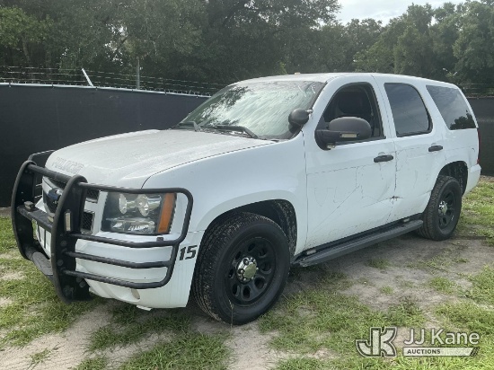 (Tampa, FL) 2013 Chevrolet Tahoe Police 4-Door Sport Utility Vehicle, City of Temple Terrace Unit Ru