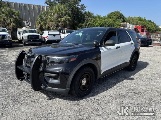(West Palm Beach, FL) 2020 Ford Explorer AWD Police Interceptor 4-Door Sport Utility Vehicle Runs &